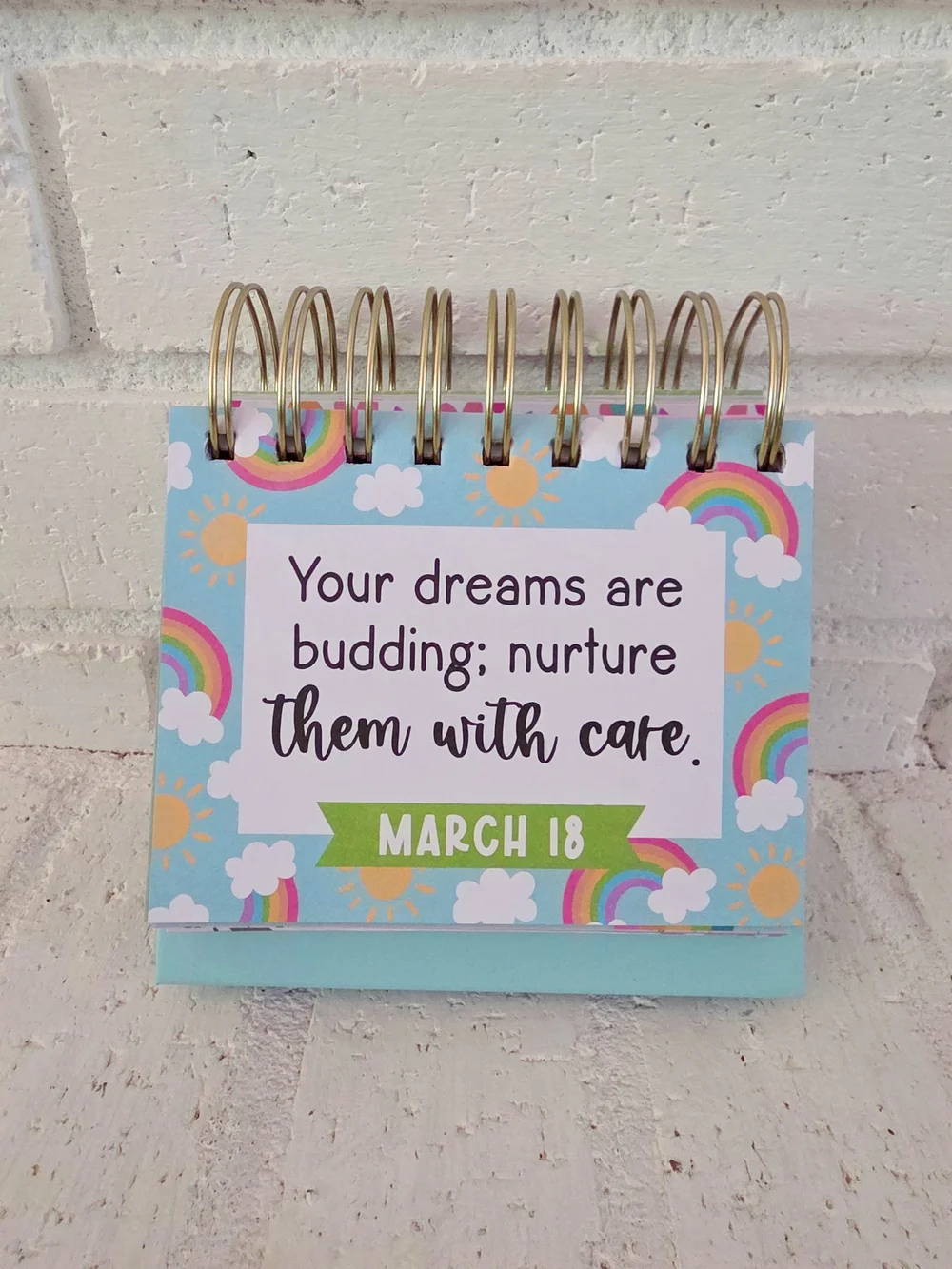 Daily Motivational Calendar By Hadley Designs